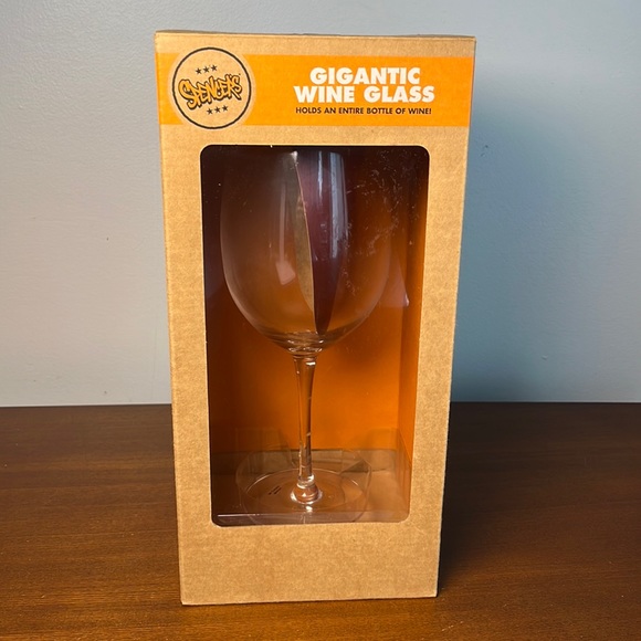 Spencer's | Dining | Spencers Gigantic Wine Glass Fits An Entire Bottle |  Poshmark